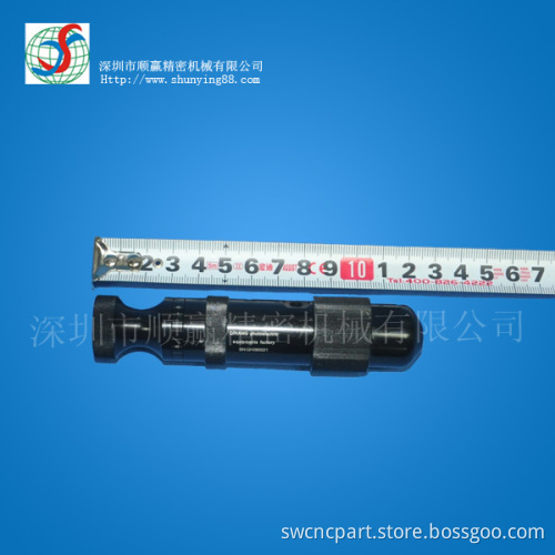 Precision Aluminium CNC Part with Black Anodized